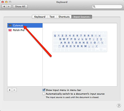 qwerty computer keyboard layout for mac